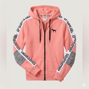Victoria's Secret Pink colorblock hoodie